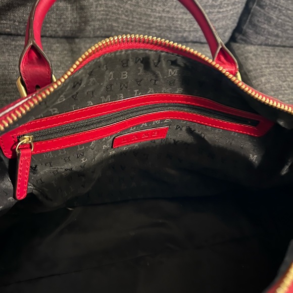 L.A.M.B by Gwen Stefani Classic Red Leather Purse - Picture 7 of 7